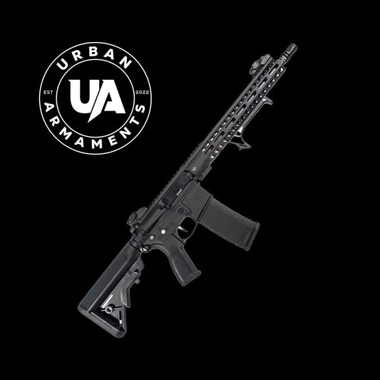 Delta Armory DA-A15-ETU ALPHA™ 13" M-LOK M4/AR-15 AEG - Urban Armaments - Delta Armory DA-A15-ETU ALPHA™ 13" M-LOK M4/AR-15 AEGDelta Armory DA-A15-ETU ALPHA™ 13" M-LOK M4/AR-15 AEGUrban Armaments